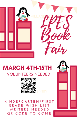 Book Fair Volunteers Needed